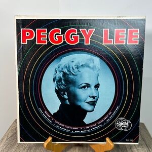 Peggy Lee Camay Records Vinyl Album